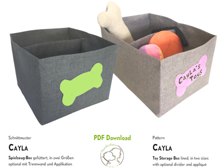 CAYLA toy storage box